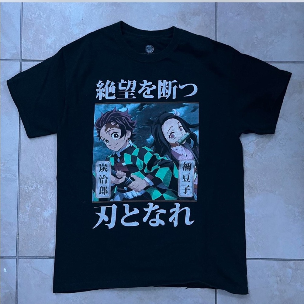 Black Demon Slayer T-Shirt